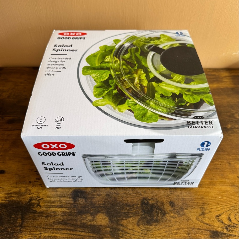 Oxo Good Grips Salad Spinner NIB